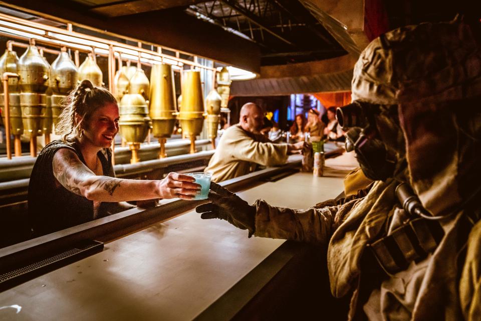 Space Dive, a three-day cosplay event in Detroit, recreated the look and feel of the "Star Wars" cantina in 2022.