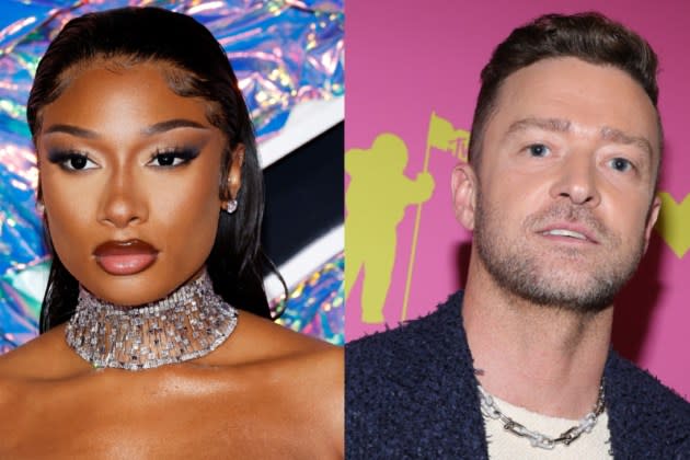 Did Megan Thee Stallion and Justin Timberlake Fight Backstage at the 2023  MTV VMAs?