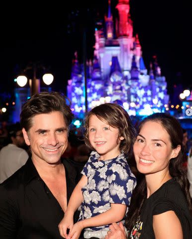 <p>John Stamos/Instagram</p> (L-R) John Stamos, Billy Stamos and Caitlin McHugh Stamos are pictured.