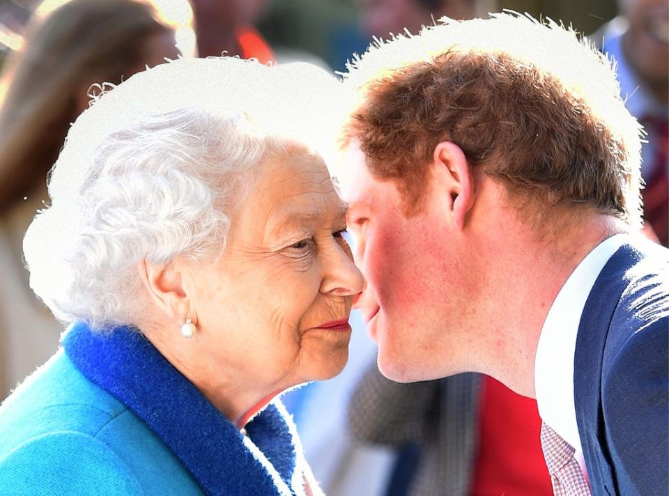 Prince Harry, Queen Elizabeth II