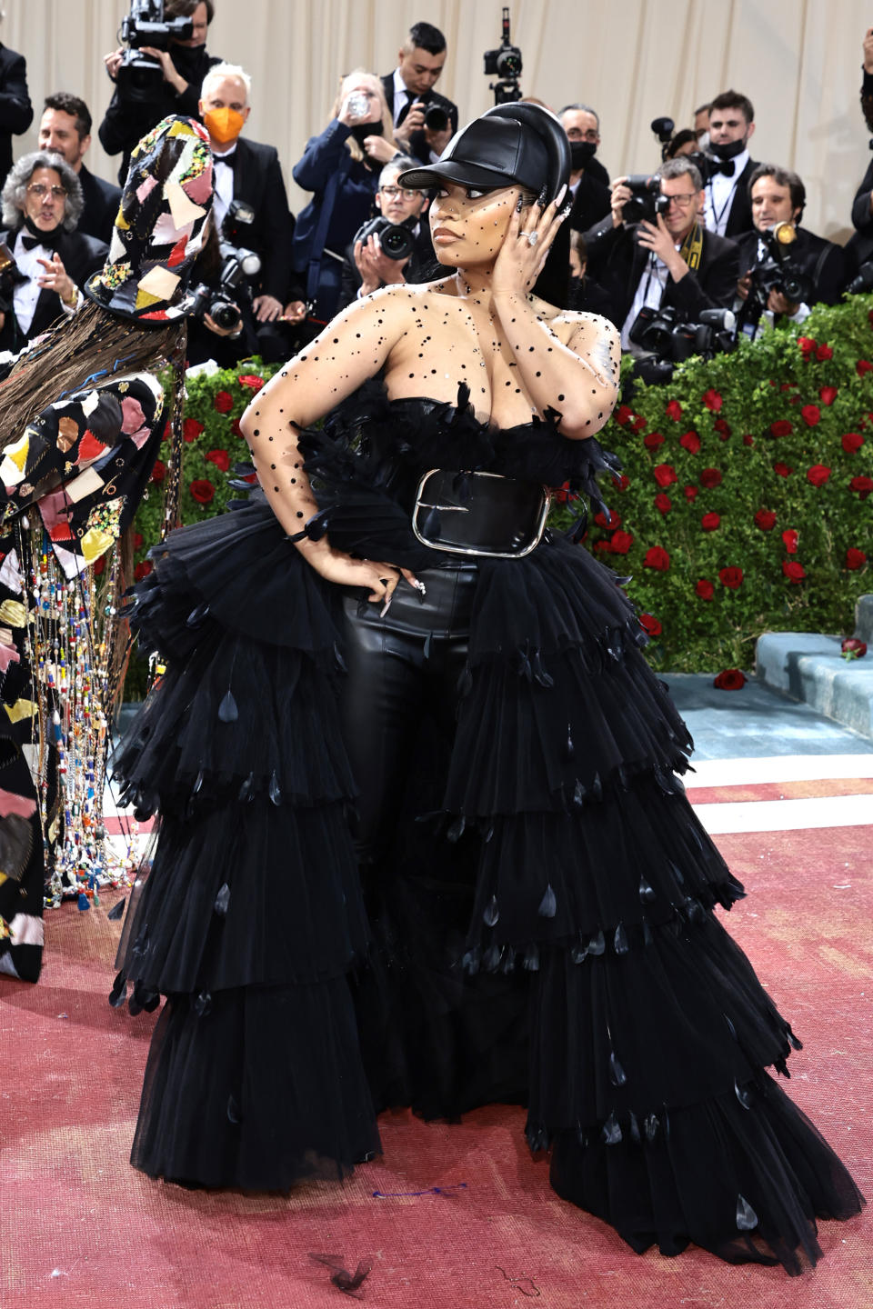 Nicki Minaj attends The 2022 Met Gala Celebrating “In America: An Anthology of Fashion” at The Metropolitan Museum of Art on May 02, 2022 in New York City. - Credit: Jamie McCarthy/Getty Images