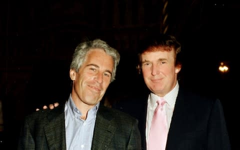 Donald Trump and Epstein were friends in the 1990s