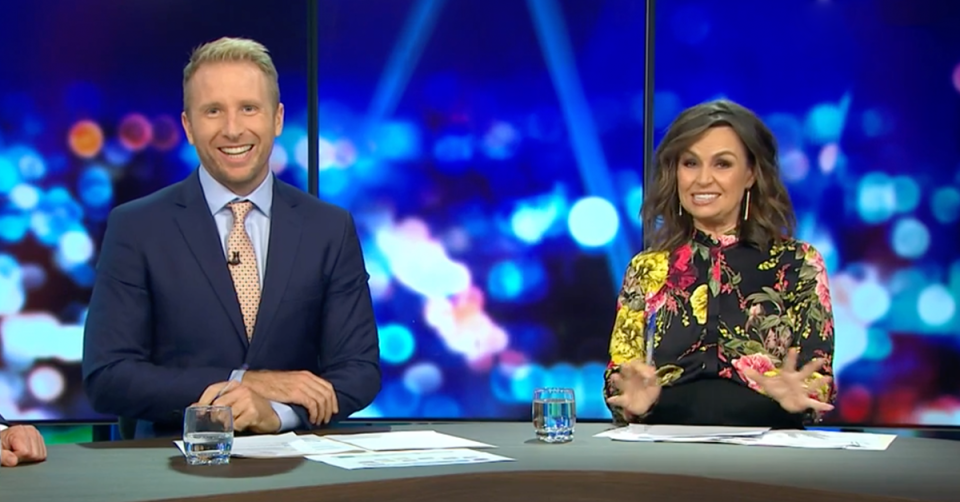 The Project’s Hamish Macdonald’ and Lisa Wilkinson.