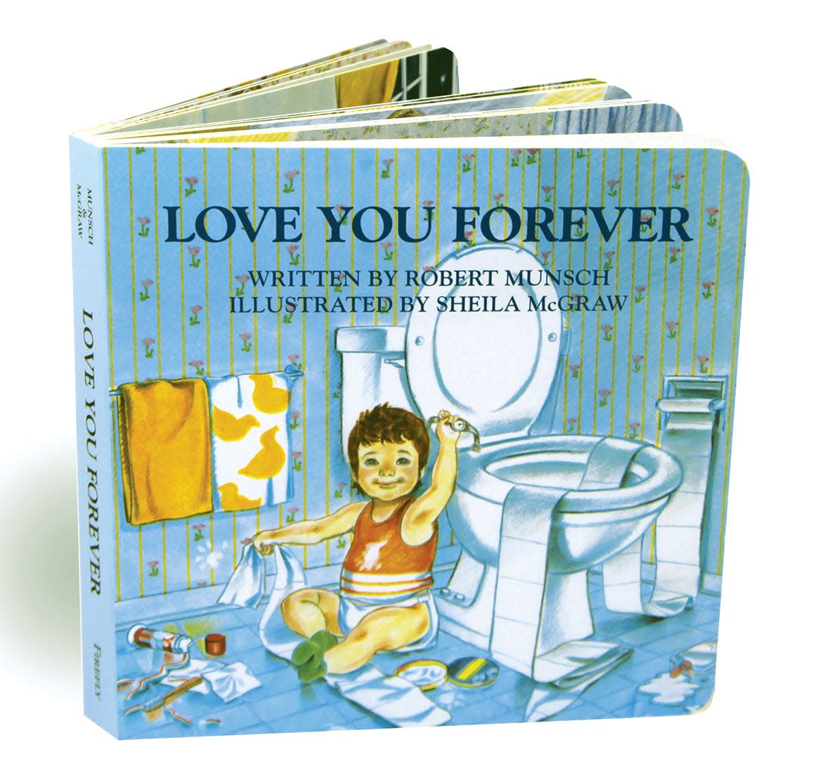 Book cover jacket image for “Love you forever” by Robert Munsch