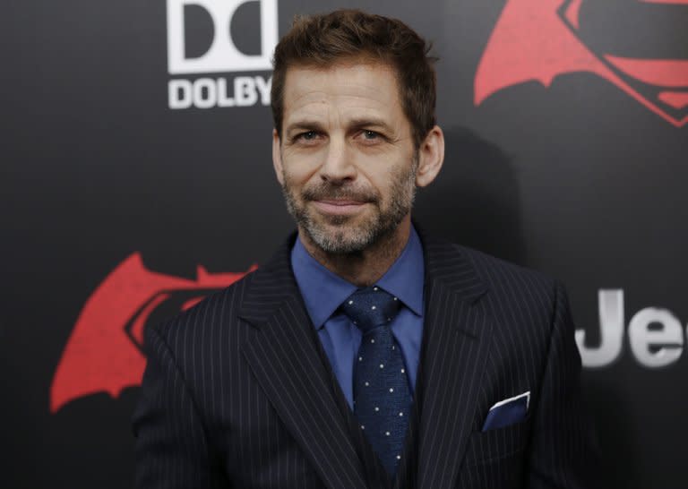 Zack Snyder attends the New York Premiere of his new film 'Batman v Superman: Dawn of Justice' in New York on March 20, 3016. | Peter Foley—EPA