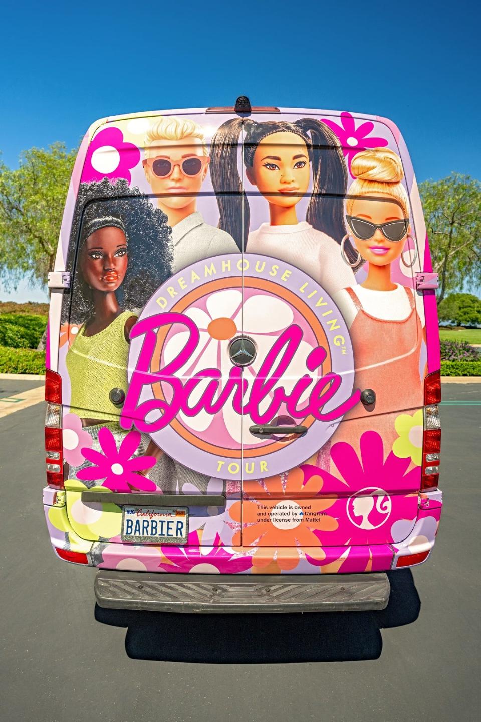 The Barbie truck is coming to New Jersey.