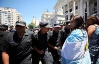 One-day national strike to protest against Argentine President Milei's measures, in Buenos Aires