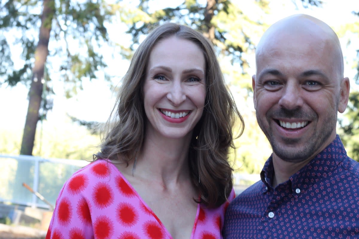 Andrea Prudente and partner Jay Weeldreyer. The couple say they are determined to not let any Maltese women go through what they experienced (Courtesy of Andrea Prudente)