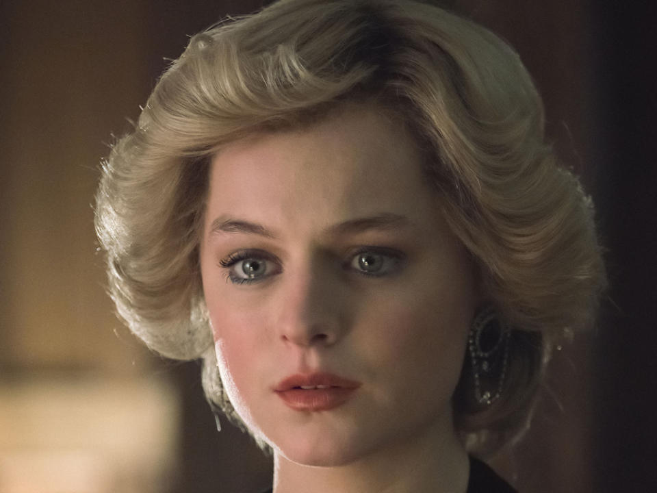 Auch Emma Corrin wurde für ihre Darbietung als Lady Diana in "The Crown" mit einer Nominierung bedacht (Bild: Ollie Upton/Netflix)