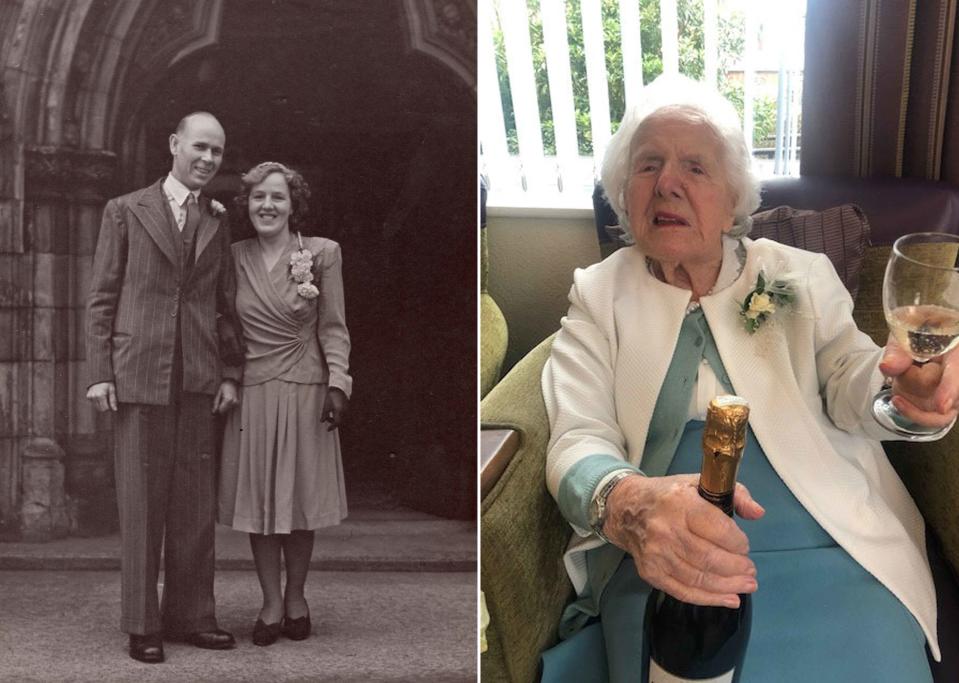 Winifred Burgoyne, 108, was born the same year the Titanic was launched (SWNS)