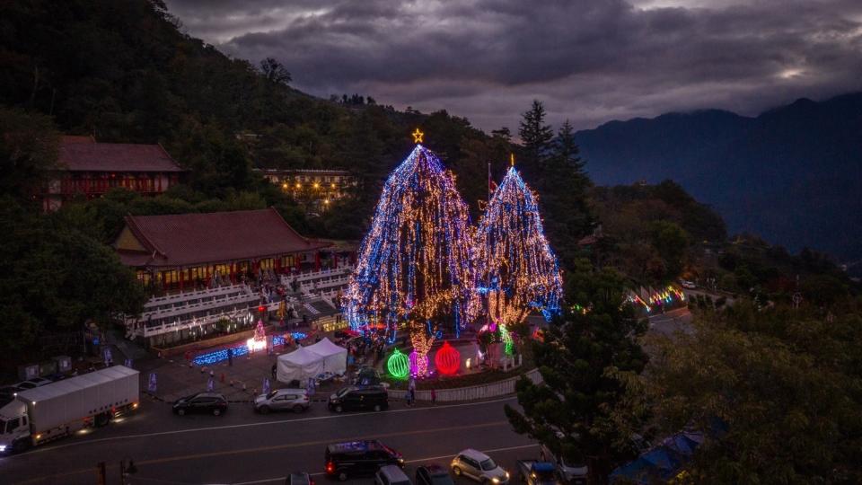 山谷燈光節7日晚開幕。   參山國家風景區管理處/提供