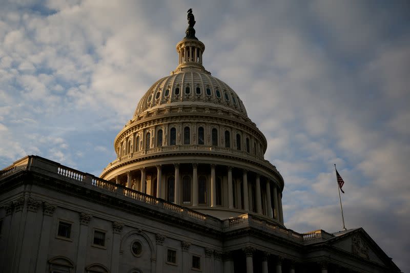 FILE PHOTO: The U.S. Capitol building is seen in Washington