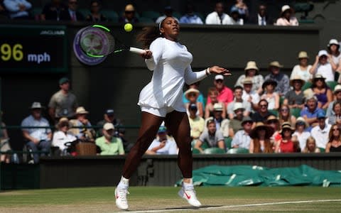 Williams in control of semi-final against Goerges - Credit: PA