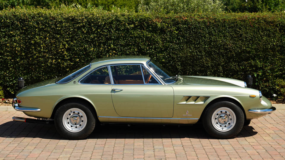 A 1966 Ferrari 330 GTC restored by Bell Sport & Classic.