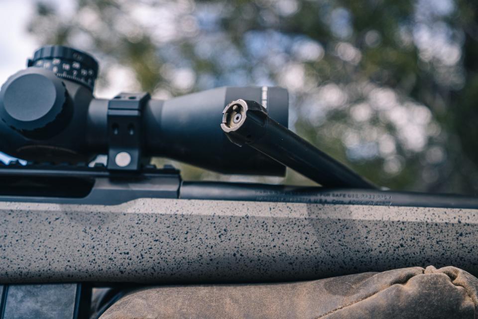 The Tikka T3x UPRs bolt face.