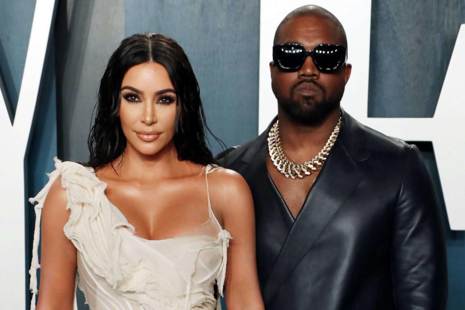 Matt Baron/Shutterstock Kim Kardashian West and Kanye West 