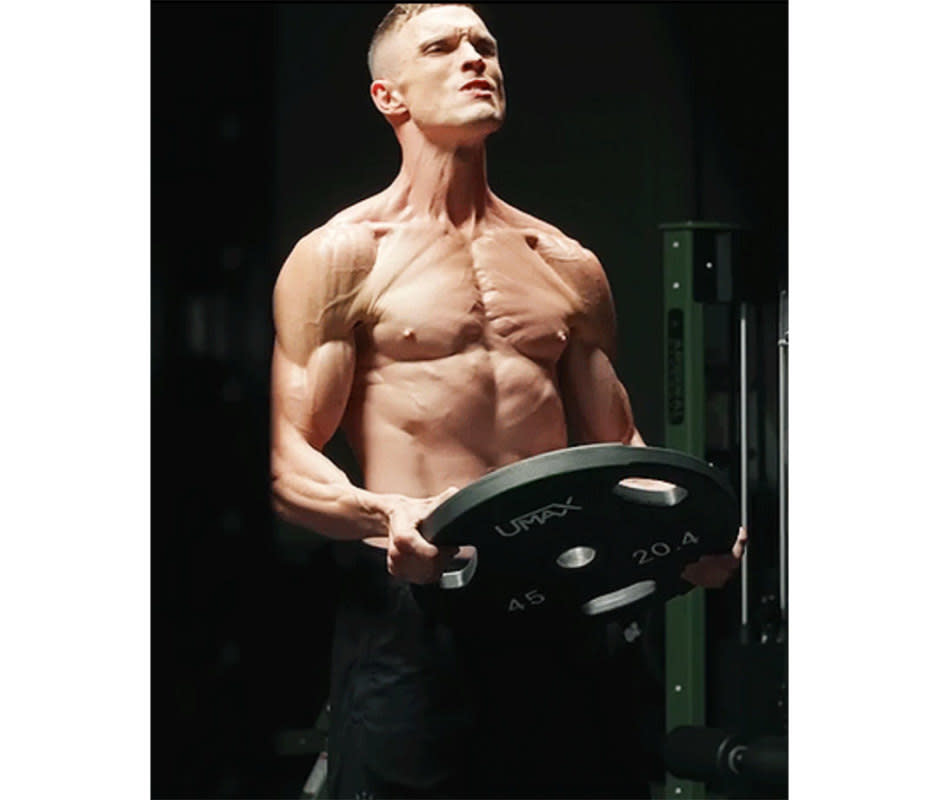 Ed Skrein used muay Thai and compound movements to torch body fat while building muscle.<p>Courtesy Image</p>