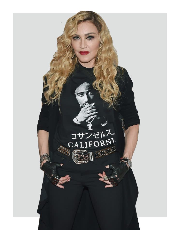 Madonna shared a risqué photo to announce that she will be at the Women’s March on Jan. 21. (Photo: Getty Images)
