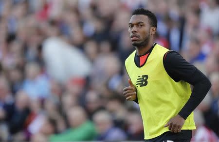 Britain Football Soccer - Stoke City v Liverpool - Premier League - bet365 Stadium - 8/4/17 Liverpool's Daniel Sturridge warms up Action Images via Reuters / Carl Recine Livepic