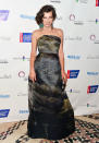 Milla Jovovich never fails to impress us in the fashion department, and she once again made us proud at this year's DreamBall Gala at Cipriani Wall Street. Oozing confidence, the "Resident Evil" action heroine hit the arrivals line in statement earrings, a wavy 'do, and a reptilian masterpiece, courtesy of Armani Prive. (9/27/2012)<br><br>See the trailer for <a href="http://movies.yahoo.com/movie/resident-evil-retribution/" data-ylk="slk:"Resident Evil: Retribution";elm:context_link;itc:0;sec:content-canvas" class="link ">"Resident Evil: Retribution"</a>