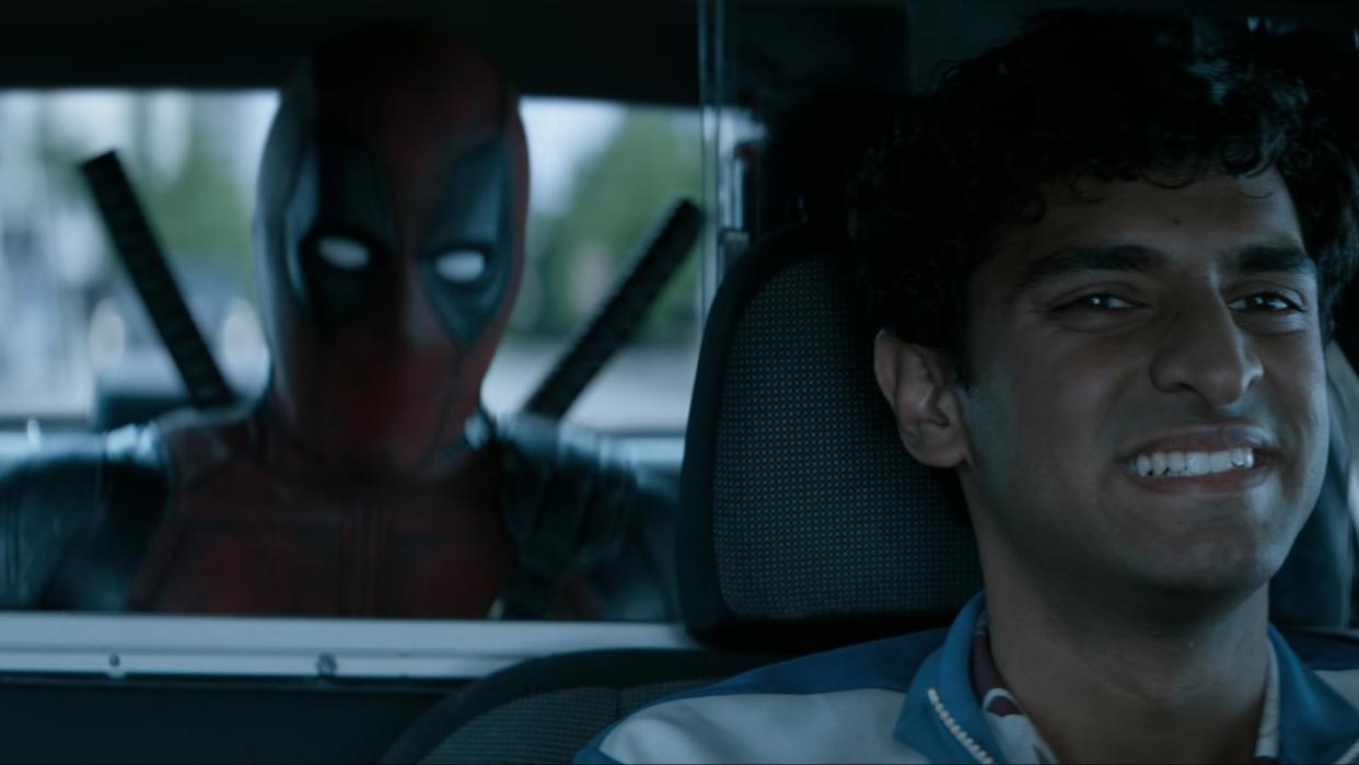  Ryan Reynolds and Karan Soni in Deadpool 2. 