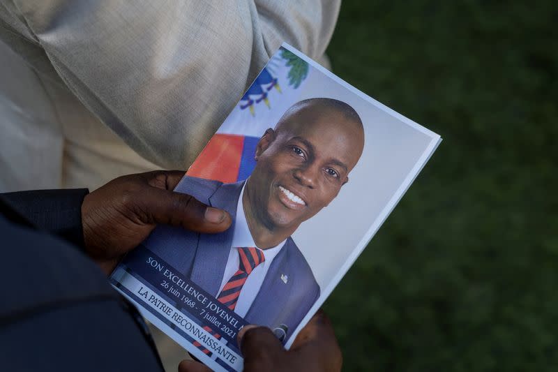 Haiti holds funeral for assassinated President Jovenel Moise in Cap-Haitien