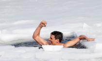 The new world record in under-ice swimming near Teplice