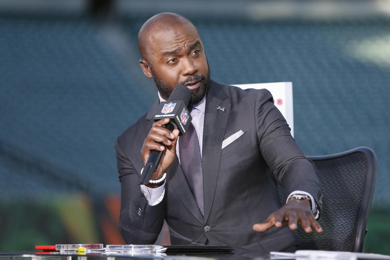 NFL Network has reportedly suspended Marshall Faulk after he was named in a sexual harassment lawsuit. (AP)