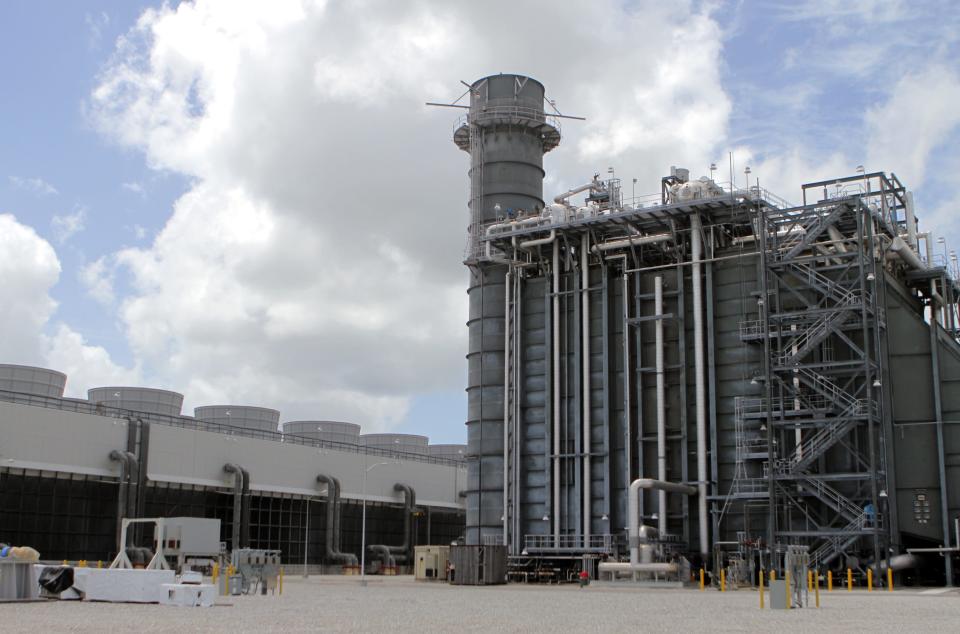 Unit 1 of FPL's West County Energy Center.  FPL Vice President Production Assurance & Business Services, Carmine A. Priore III, PE takes us on a tour of FPL's West County Energy Center, a natural-gas-fired-combined-cycle generating plant on 220 acres.