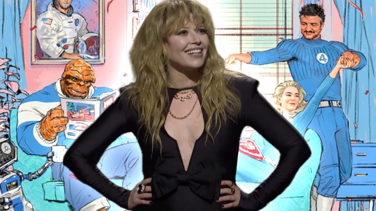  Natasha Lyonne on SNL and Fantastic Four promo image. 