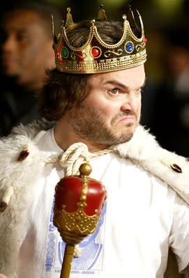 Jack Black at the Hollywood premiere of New Line's Tenacious D in: The Pick of Destiny
