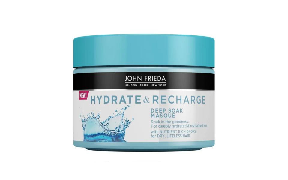 John Frieda Hydrate & Recharge Deep Soak Masque, £6.99