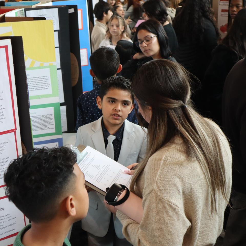 Over a dozen students from the Barstow Unified School District took home awards during the Science, Technology, Engineering and Math Fair. The students advanced to region competition.