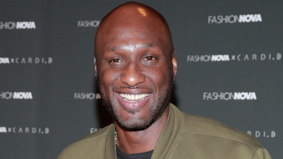 Former NBA player Lamar Odom (above) and fitness instructor Sabrina Parr got engaged in November 2019, and they split in December. (Photo by Rich Fury/Getty Images)