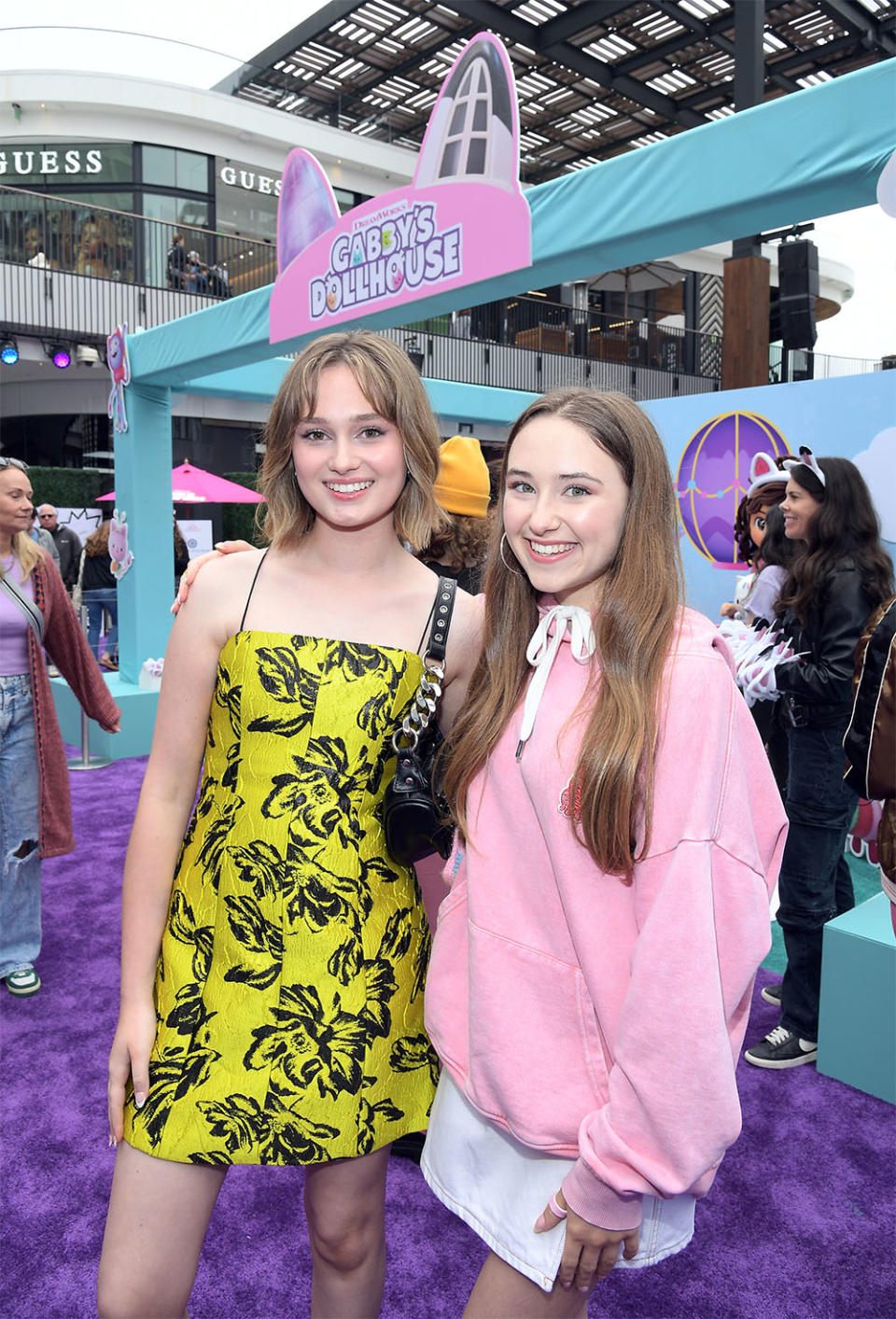 Audrey Grace Marshall and Kensington Tallman attend The Hollywood Reporter Kids! Power Celebration on June 10, 2023 at Westfield Century City in Los Angeles, California.