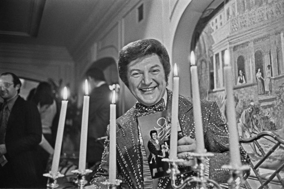 Closeup of Liberace