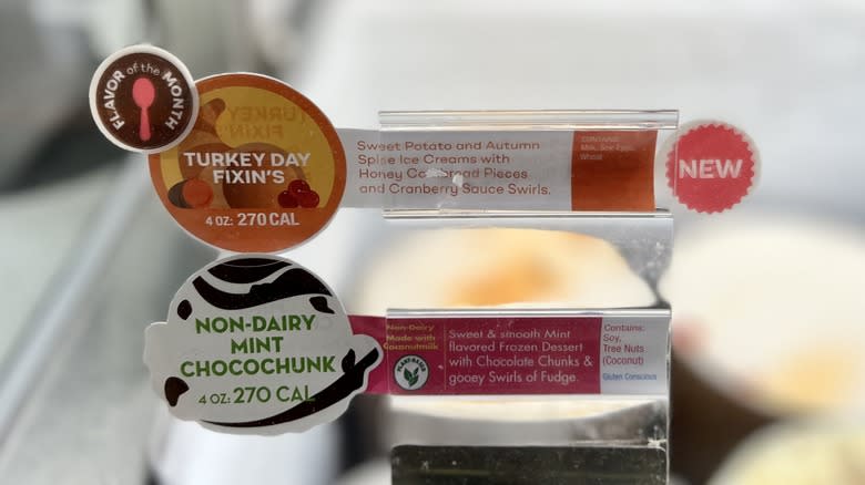 Turkey Day Fixin's nutritional info