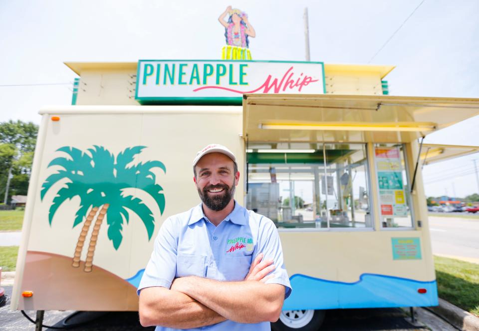 Pineapple Whip co-owner Zach Fortner.