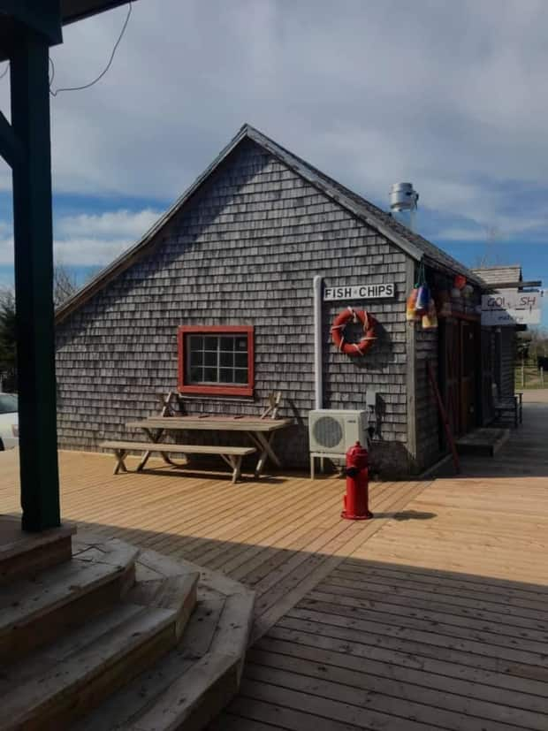 The Go Fish Eatery in Kensington, P.E.I., had opened for the season May 7. (Go Fish Eatery/Facebook - image credit)