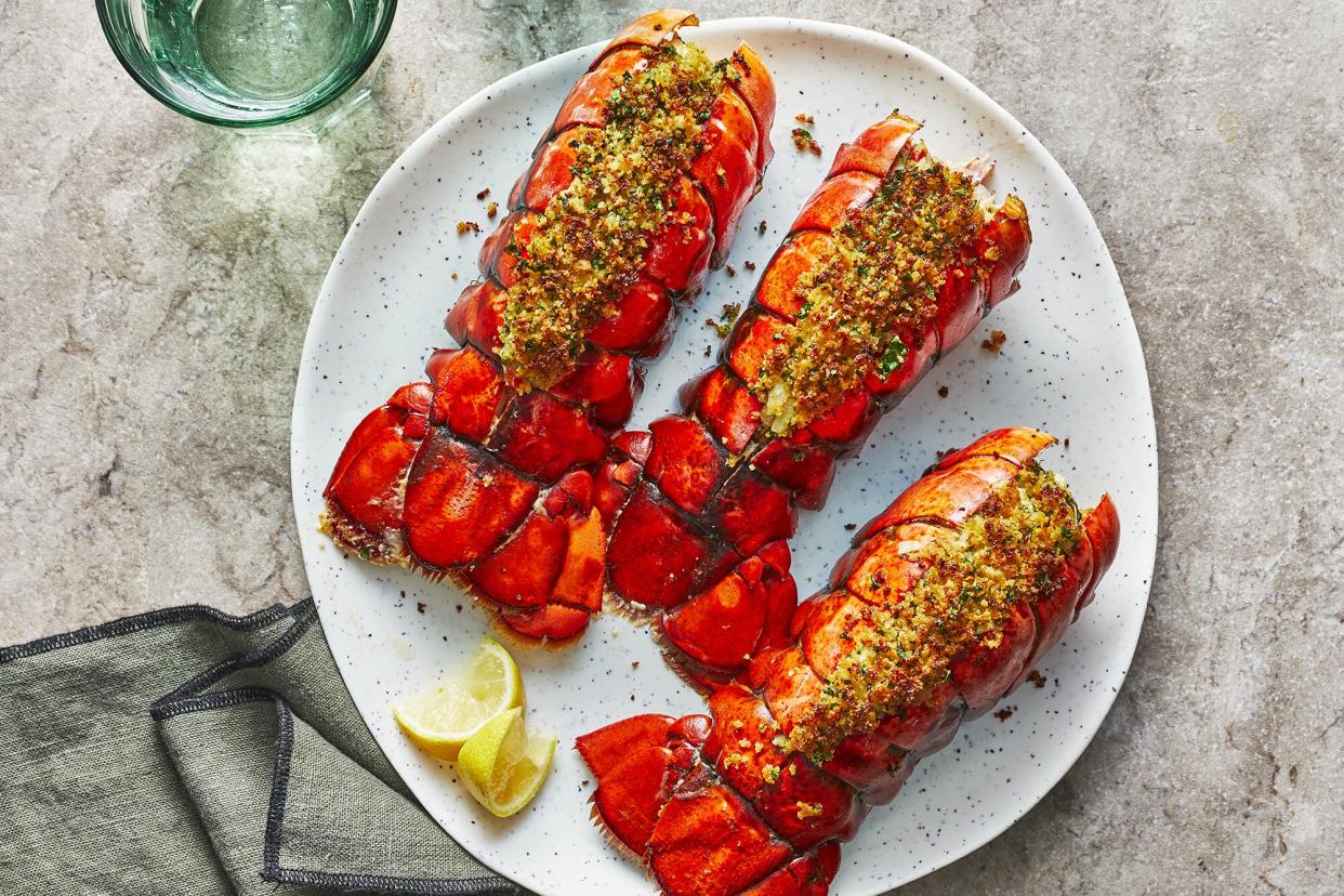 stuffed lobster tails