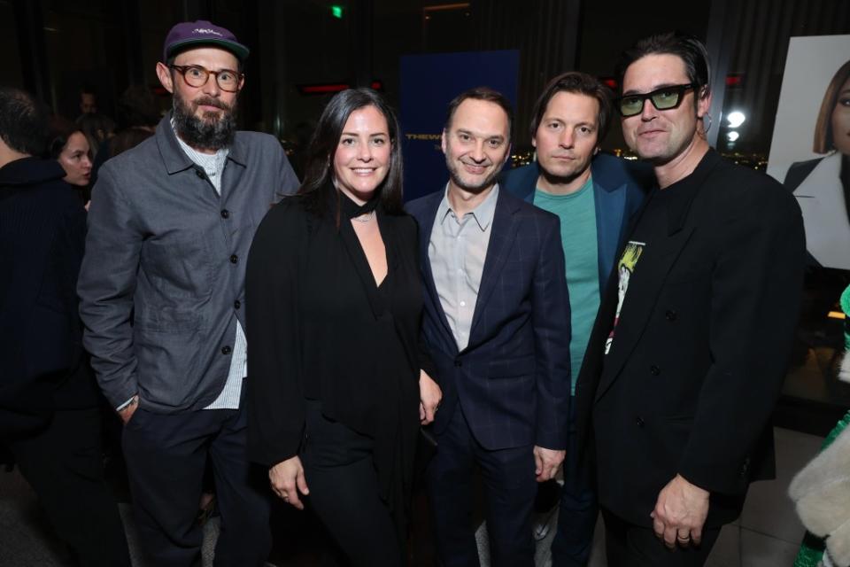 Andrew Wren, Michaela Dosamantes, Jeff Vespa, Michael Slenske & Theodore Boyer, TheWrapBook Launch Party 2024