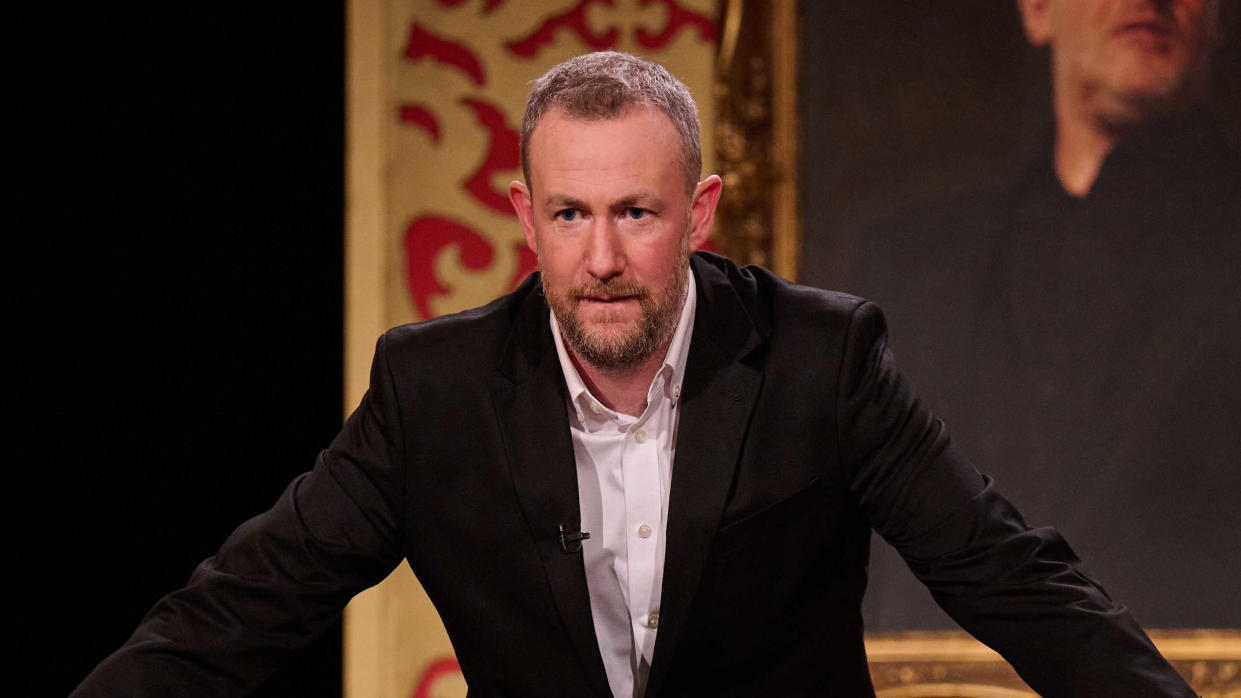 Alex Horne says his children find it too weird to watch their father on Taskmaster. (Channel 4)