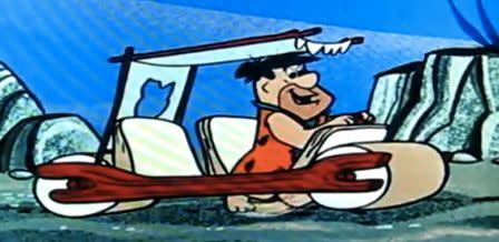 fred flintstones car