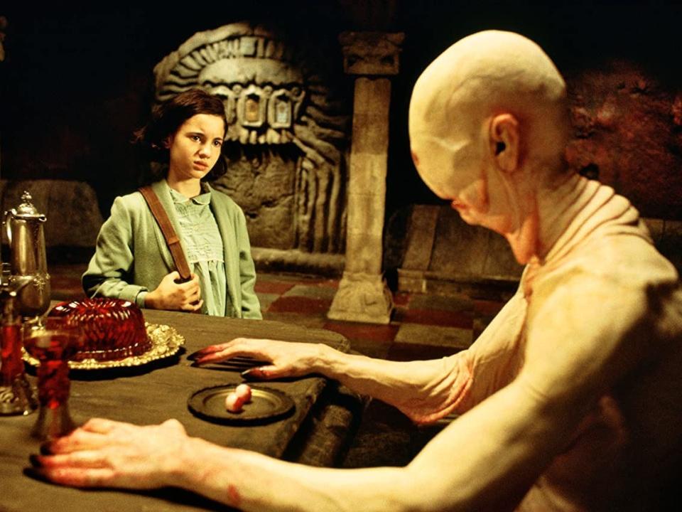 Doug Jones and Ivana Baquero in "Pan's Labyrinth" (2006)