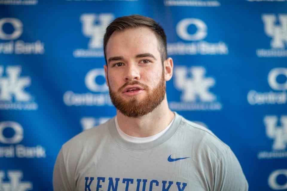 New Kentucky starting quarterback Devin Leary is entering his fifth season of college football in 2023.