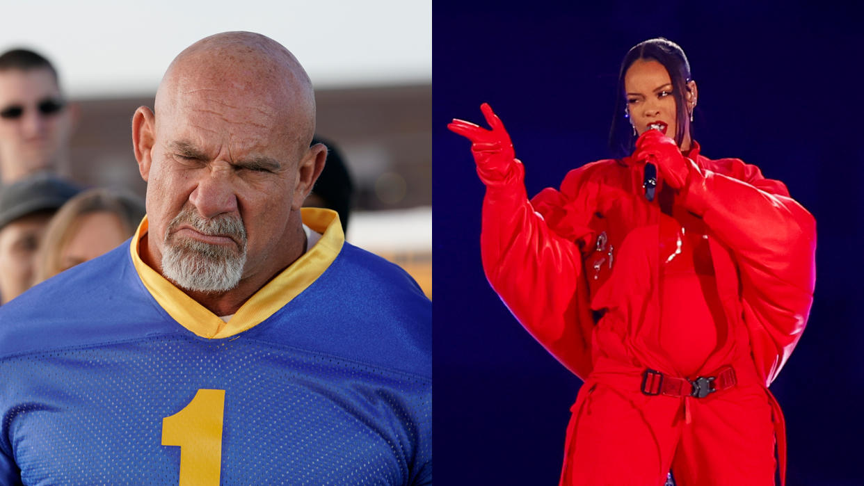 Goldberg and Rihanna