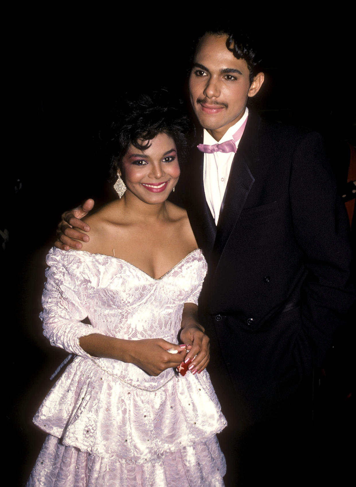 Janet Jackson and husband James DeBarge (Ron Galella / Getty Images)