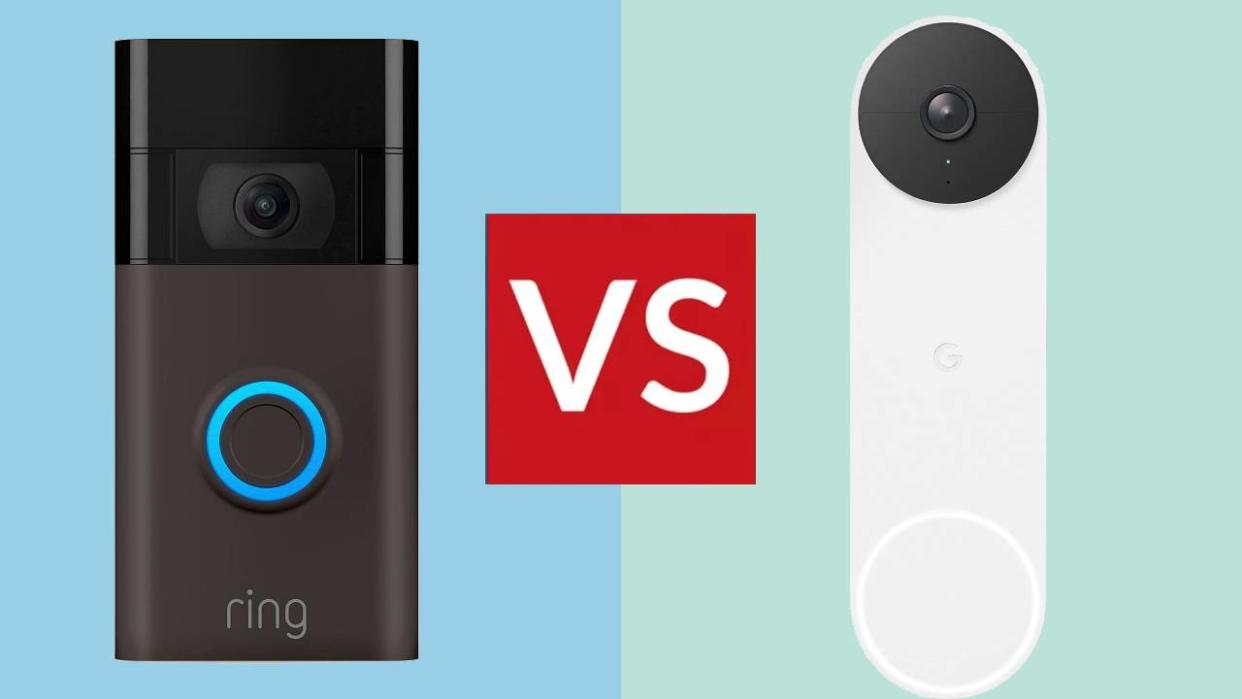  Ring vs Nest video doorbells. 