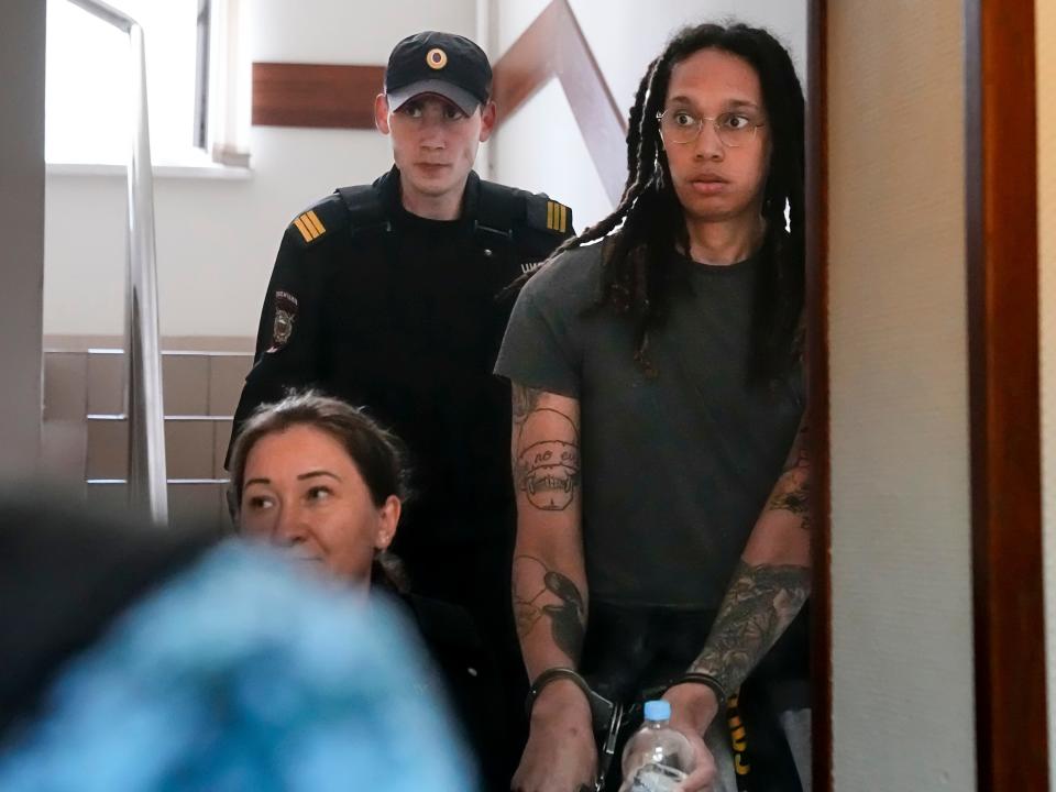 Brittney Griner court appearance in Russia