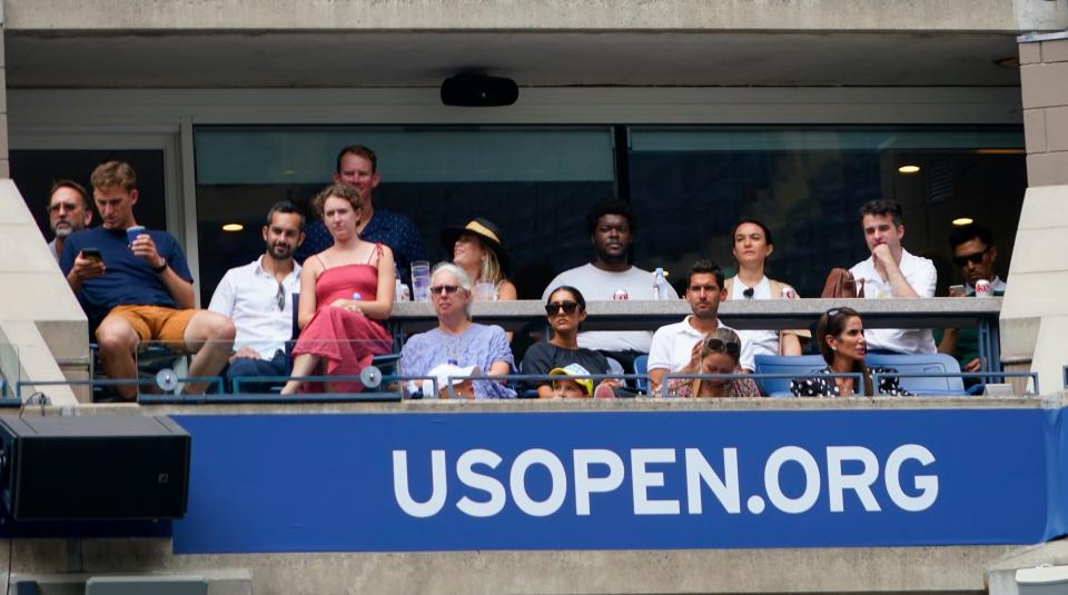 Fans had to be vaccinated in order to attend the U.S. Open.